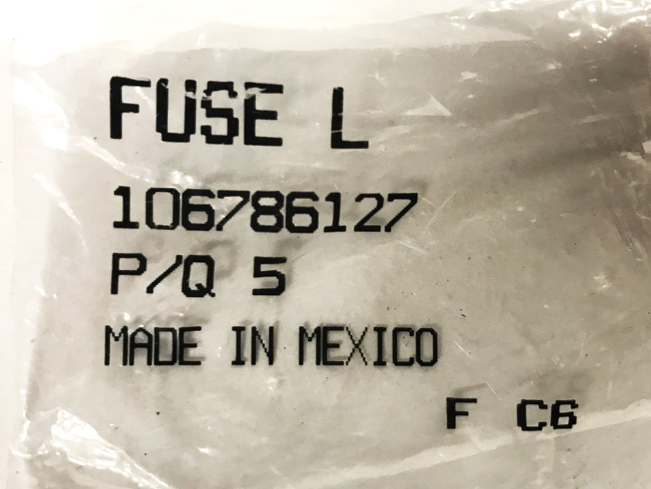 Yale Forklift 200A 250V Fuse 106786127 [Lot of 6] NOS