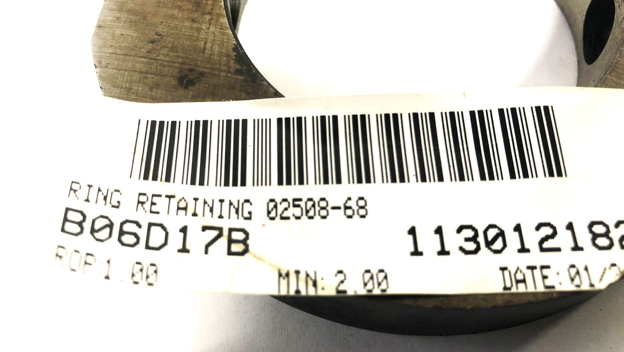 Unbranded 3.81X3.56 Inch Retaining Ring 2.23 Inch ID 02508-68 NOS
