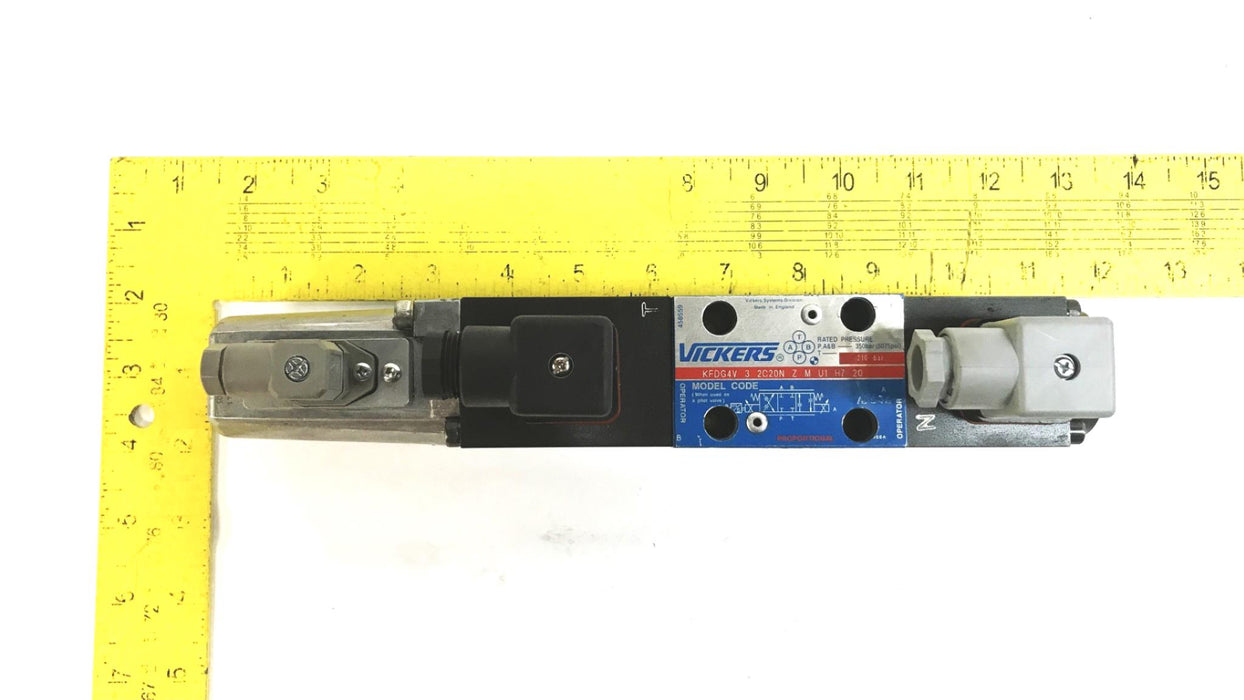 Vickers Danfoss Proportional Control Valve KFDG4V-3-2C0N-Z-M-U1-H7-20 NOS