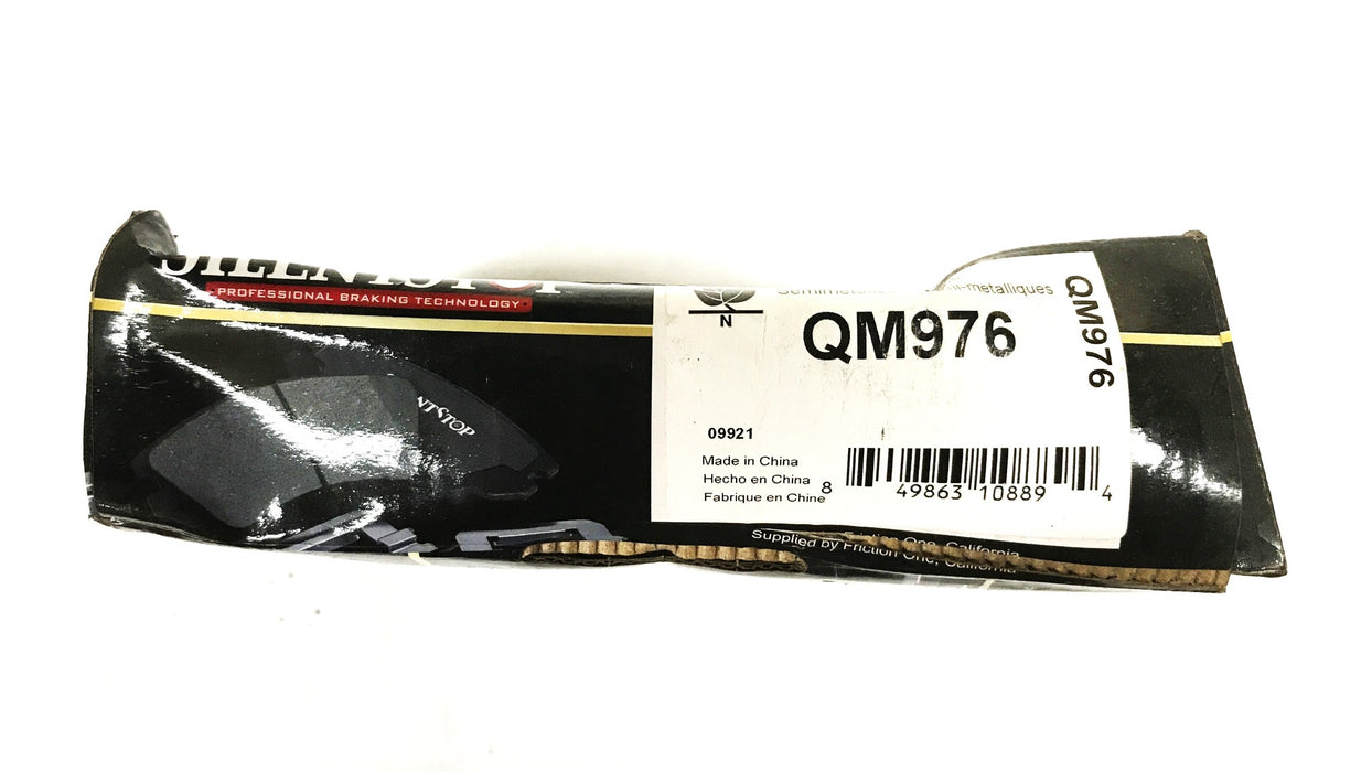 Silent Stop Semi-Metallic Brake Pad Kit QM976 NOS