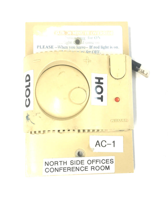 Novar Thermostat Controller FTS3A BRA 732401000 USED
