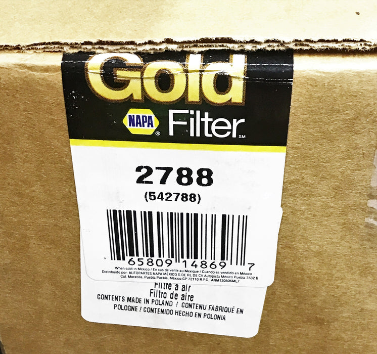 Napa Gold Air Filter 2788 NOS