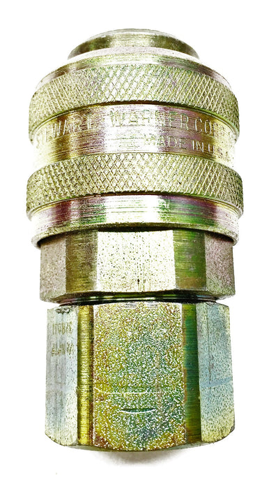 Alemite/Stewart Warner Heavy-Duty 1/2"(f) Quick Detach Coupler 328031 NOS