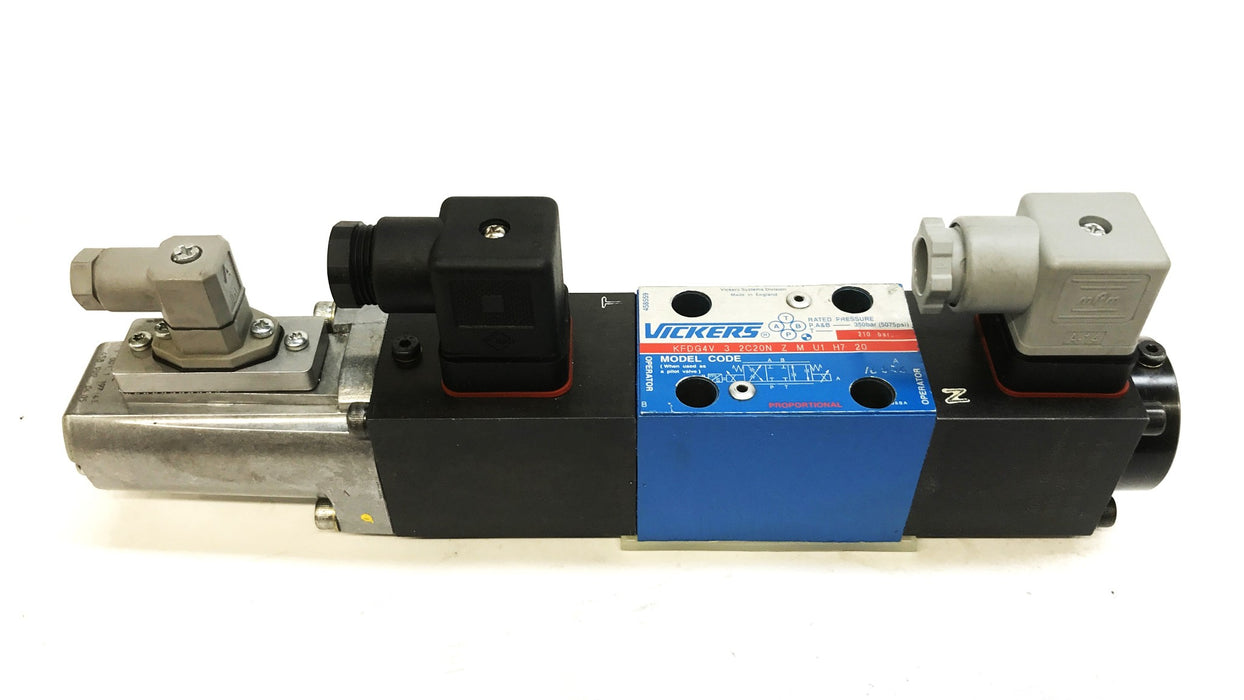 Vickers Danfoss Proportional Control Valve KFDG4V-3-2C0N-Z-M-U1-H7-20 NOS