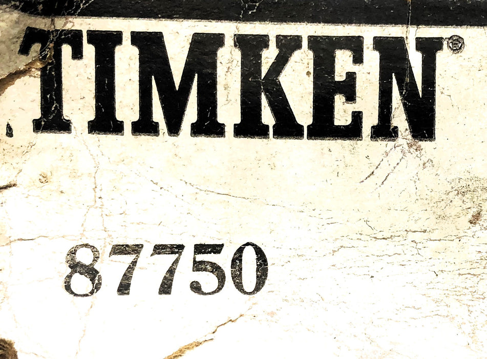 Timken Tapered Roller Bearing Cone 87750 NOS