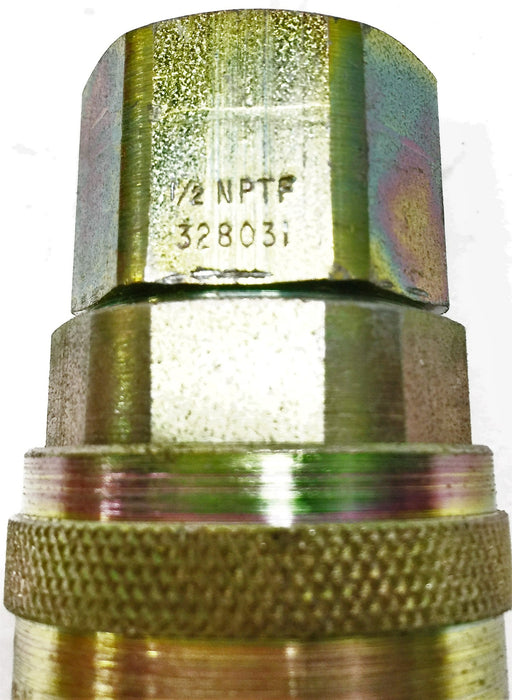 Alemite/Stewart Warner Heavy-Duty 1/2"(f) Quick Detach Coupler 328031 NOS