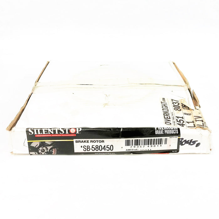 Silent Stop Disc Brake Rotor SB-580450 NOS