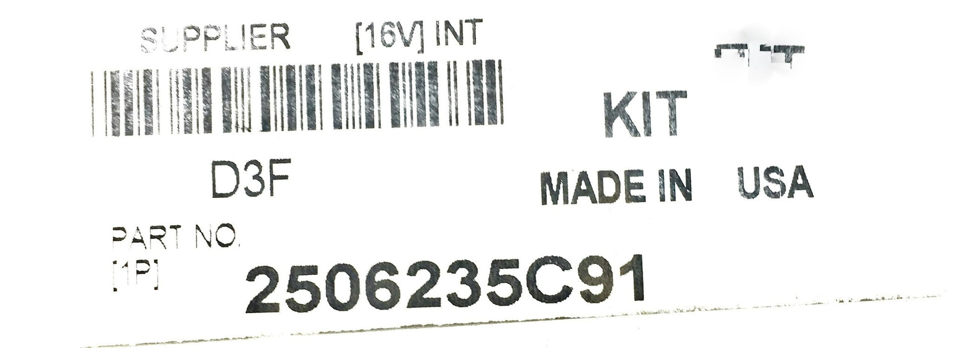 International/Navistar Fastener Kit 2506235C91 NOS