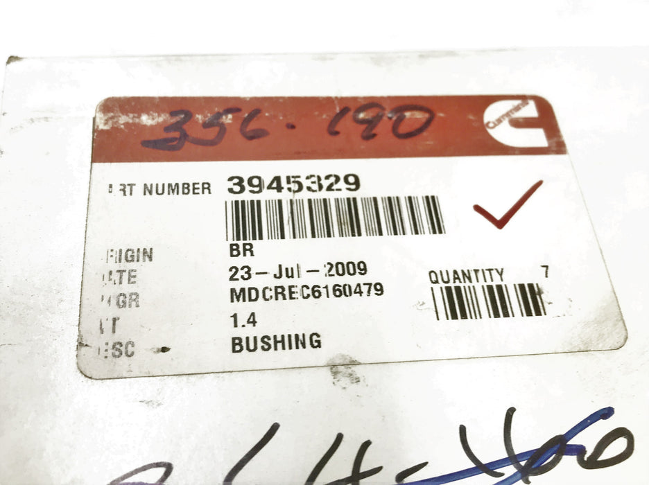 Cummins OEM Camshaft Bushing 3945329 [Lot of 7] NOS