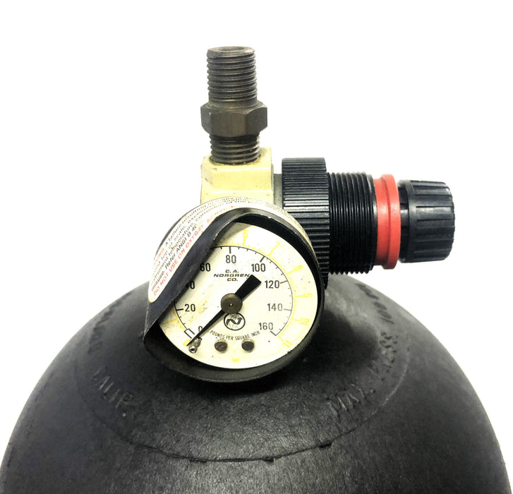 Blacoh Fluid Controls Sentry 1 Pulsation Dampener Broken Gauge 5203 USED