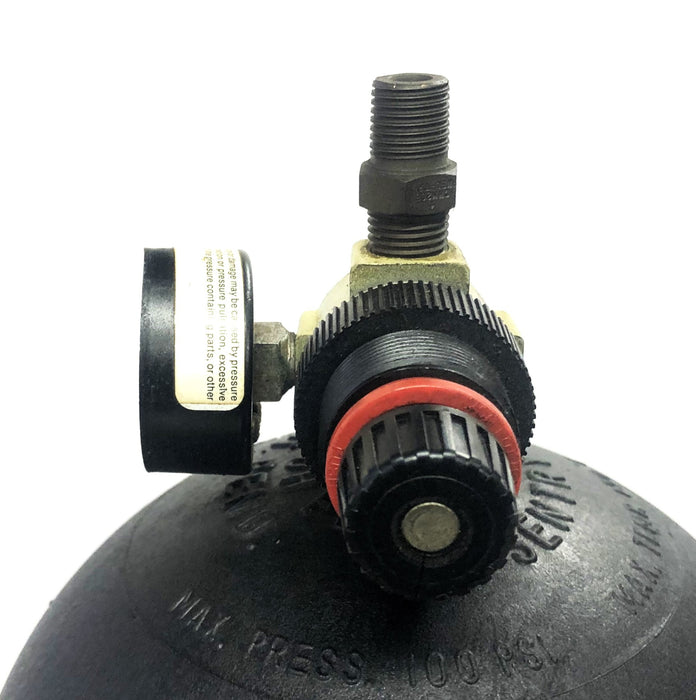 Blacoh Fluid Controls Sentry 1 Pulsation Dampener Broken Gauge 5203 USED