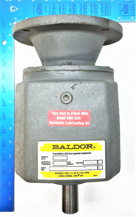 BALDOR Gearbox Speed Reducer GIF0942B NOS