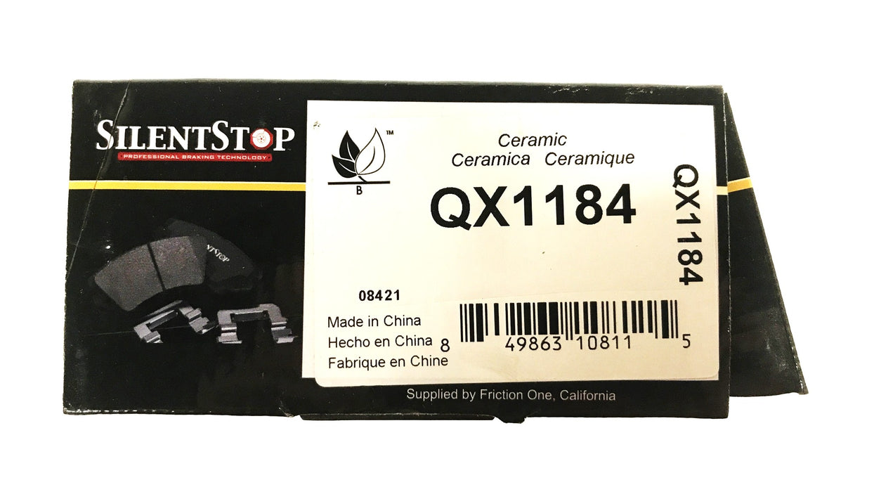 Silent Stop Semi-Metallic Brake Pad Kit QX1184 NOS