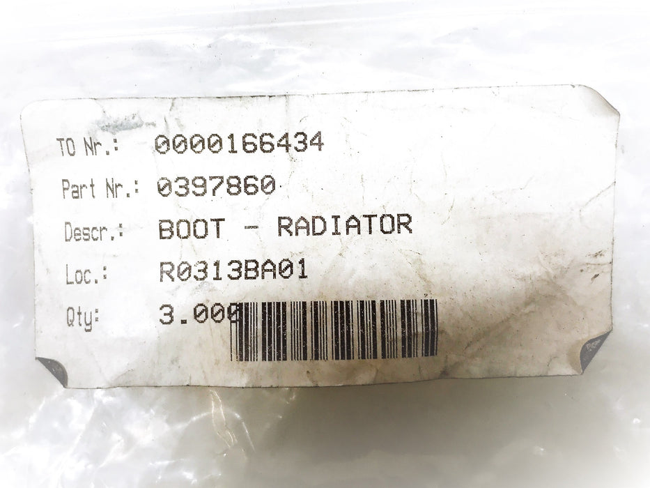 Hyster Quick Fit Rubber Radiator Cap Boot 397860 [Lot of 3] NOS