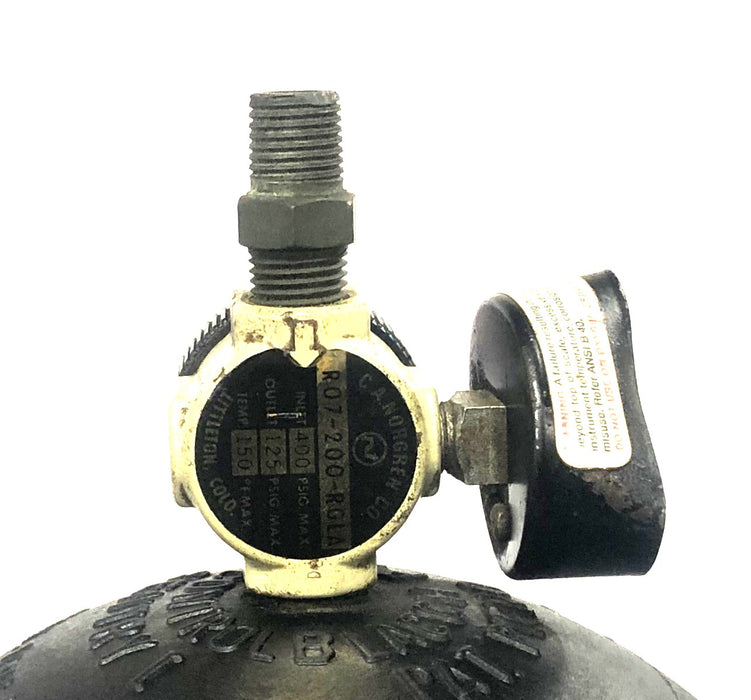 Blacoh Fluid Controls Sentry 1 Pulsation Dampener Broken Gauge 5203 USED