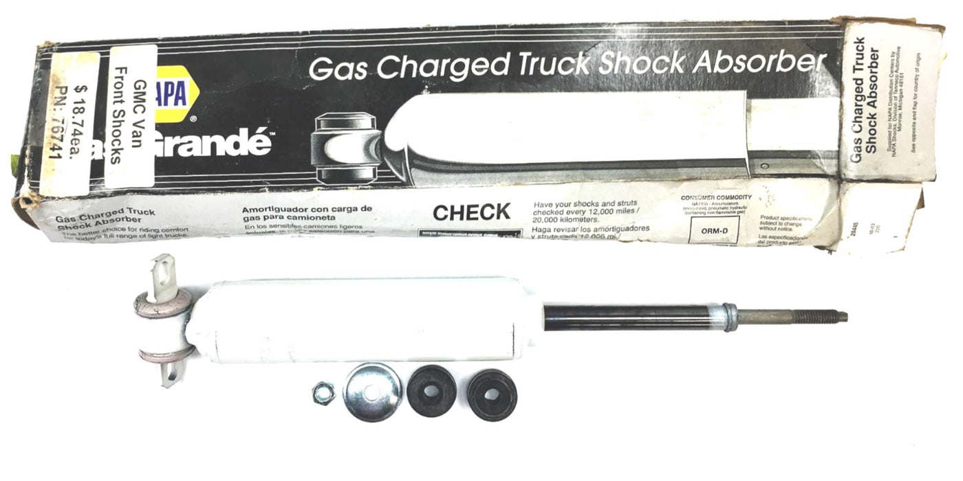 Napa Gas Charged Truck Shock Absorber Missing Hardware 76741 NOS