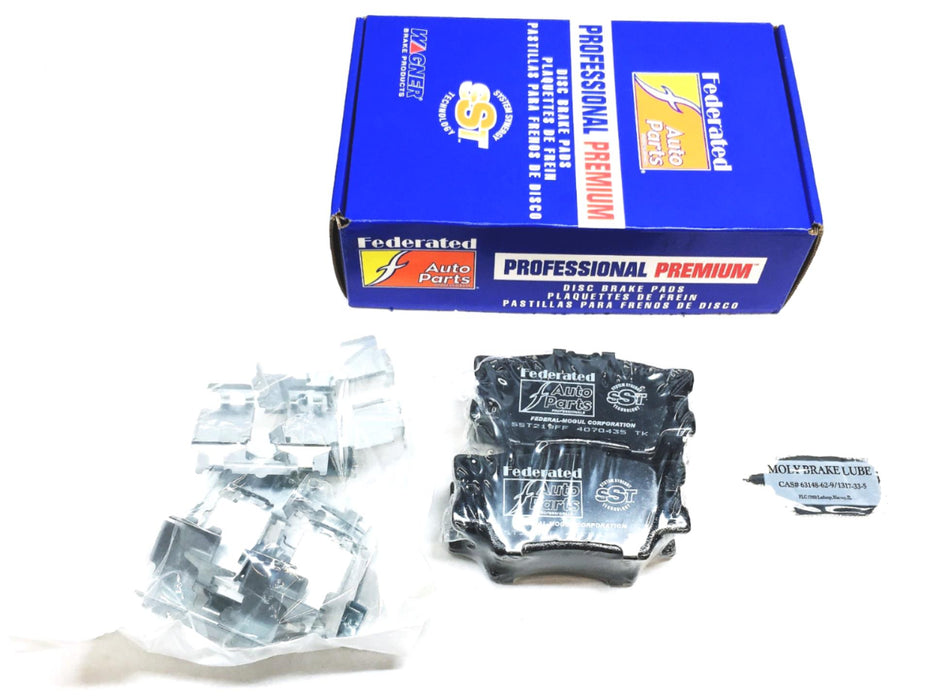 Wagner Federated Auto Parts NAO Ceramic Disc Brake Pads D1212C NOS