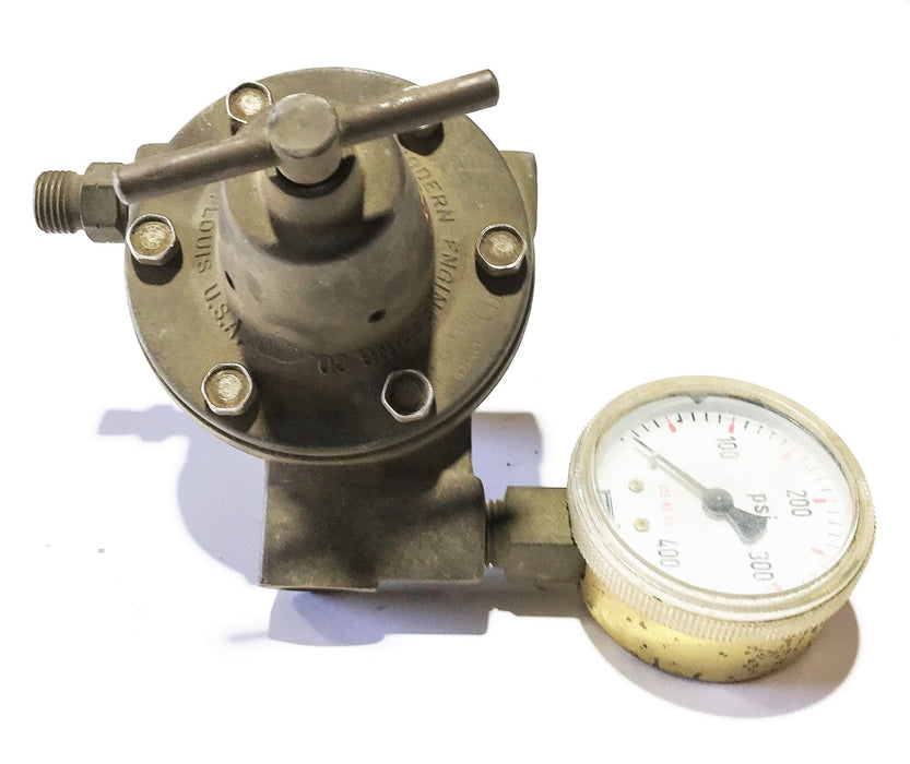 Modern Engineering Multi-Seat Type P Regulator Valve w/ Gauge P-I-L