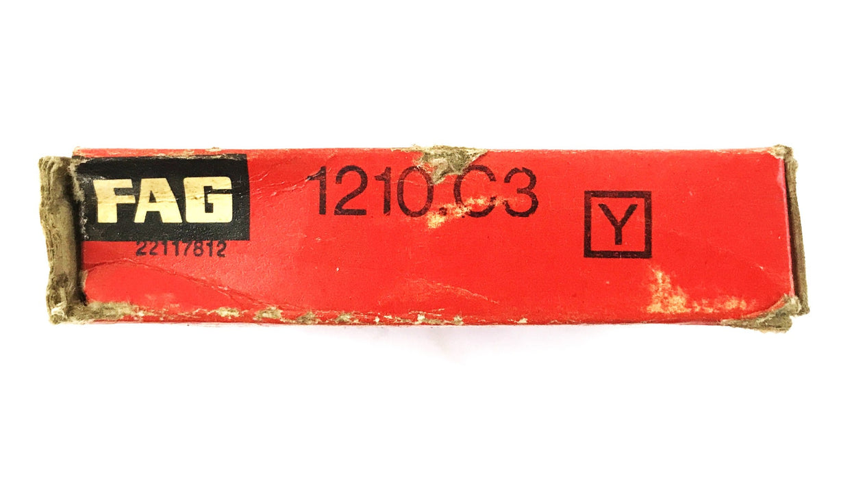FAG Self-Aligning Ball Bearing 1210 [Lot of 2] NOS