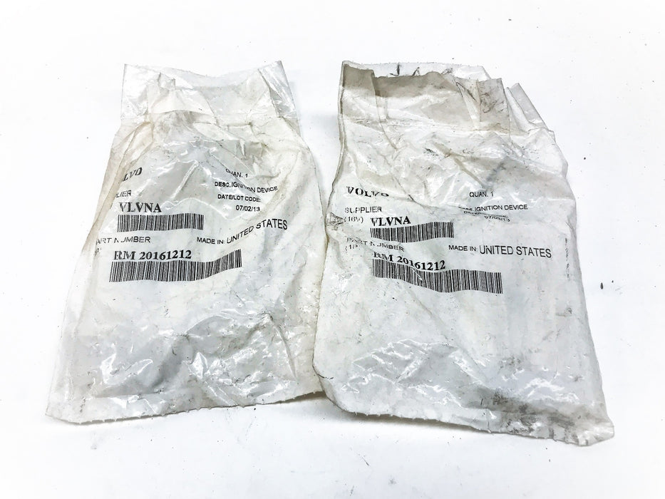Volvo Construction Equipment Ignition Device RM20161212 [Lot of 2] NOS