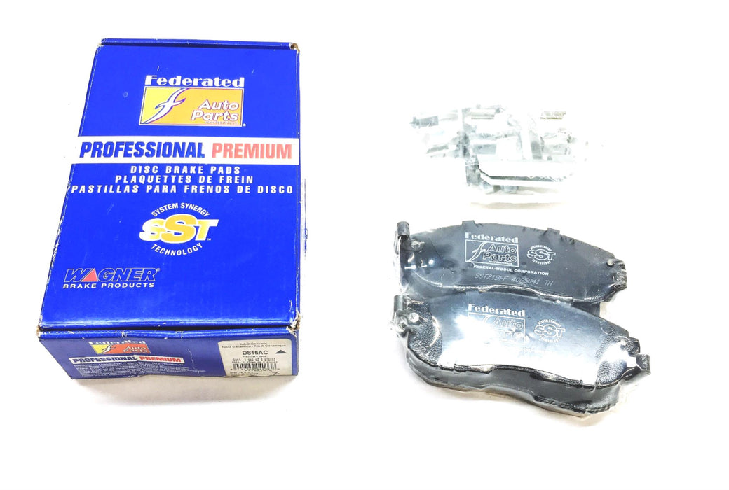 Wagner Federated Auto Parts NAO Ceramic Disc Brake Pads D815AC NOS