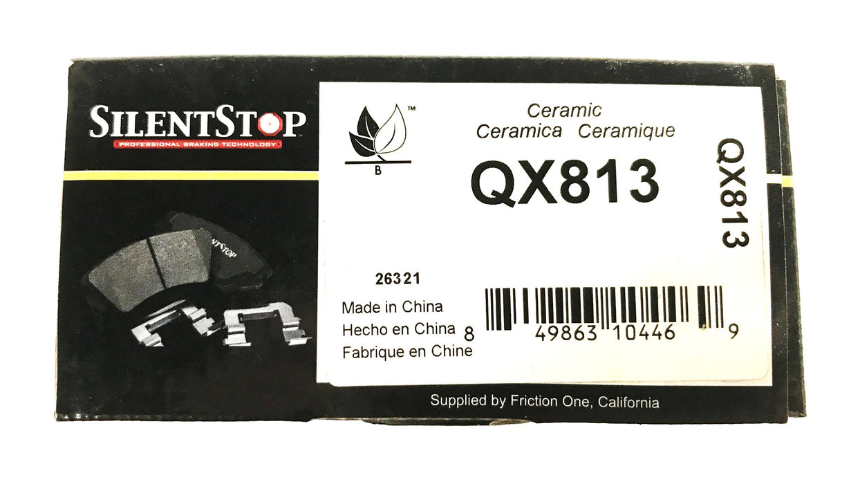 Silent Stop Semi-Metallic Brake Pad Kit QX813 NOS