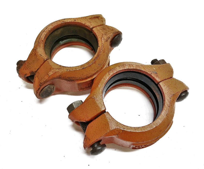 Compatible with Victaulic Clamp Coupling 2"-75 [Lot of 2]