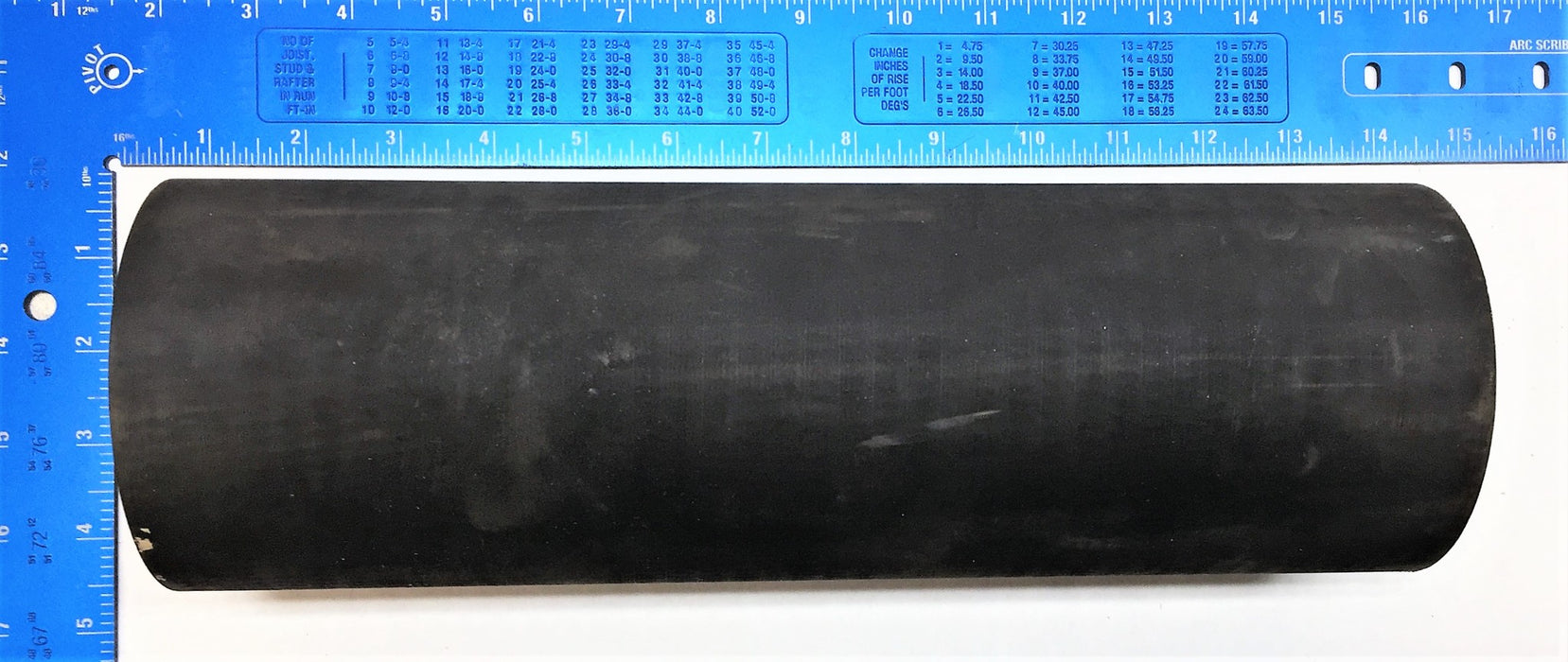 UNBRANDED 12" x 4" x 1" Spring Rubber Cylinder Gasket Material NOS