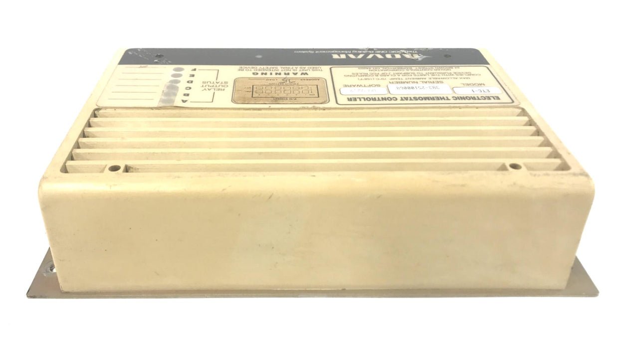 Novar Controls Electronic Thermostat Controller UV V2.9 ETC-1 USED