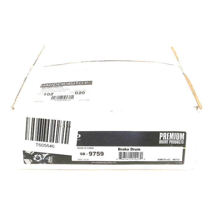 Silent Stop Brake Drum SB-9759 NOS