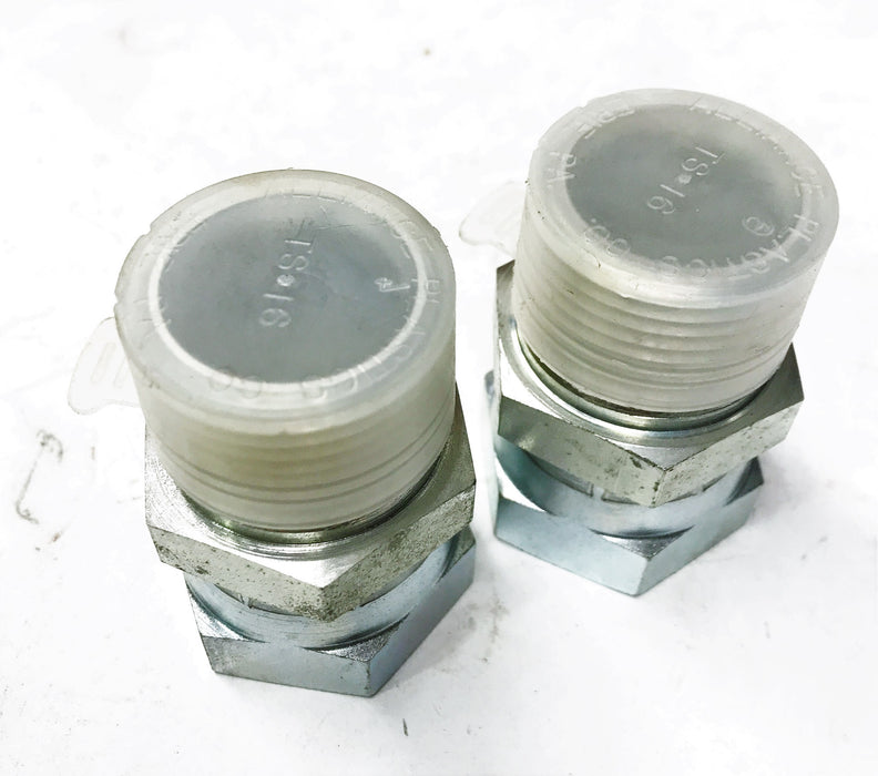 Kimball Midwest Straight Pipe Fitting 9205X16X16 [Lot of 2] NOS