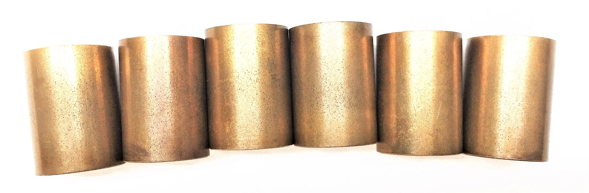 UNBRANDED 22mm X 25mm X 35mm Bronze Bushing [Lot of 6] NOS