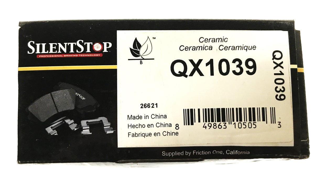 Silent Stop Semi-Metallic Brake Pad Kit QX1039 NOS