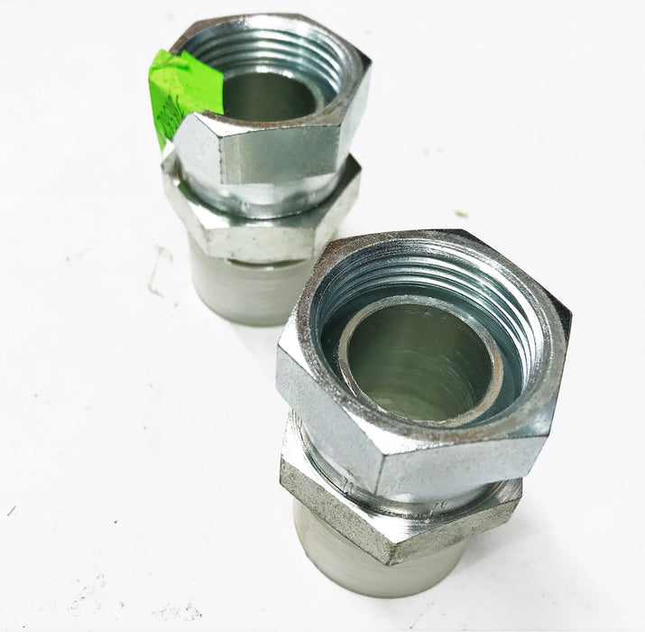 Kimball Midwest Straight Pipe Fitting 9205X16X16 [Lot of 2] NOS