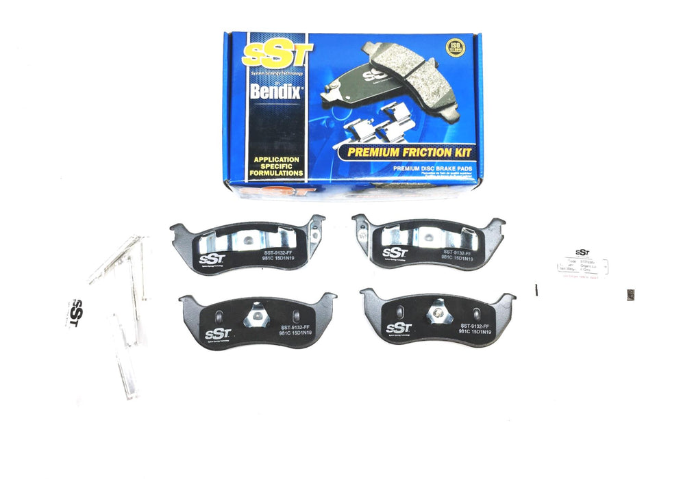 Bendix SST Premium Friction Kit Disc Brake Pads D981C NOS