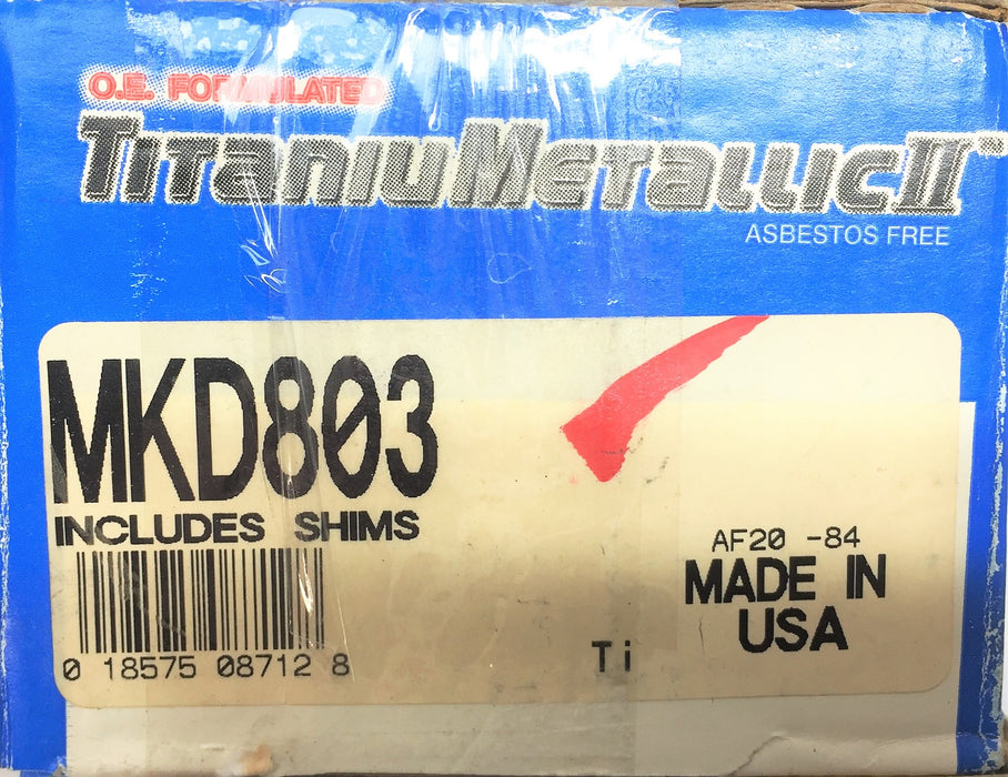 BENDIX Brake Pads MKD803 NOS