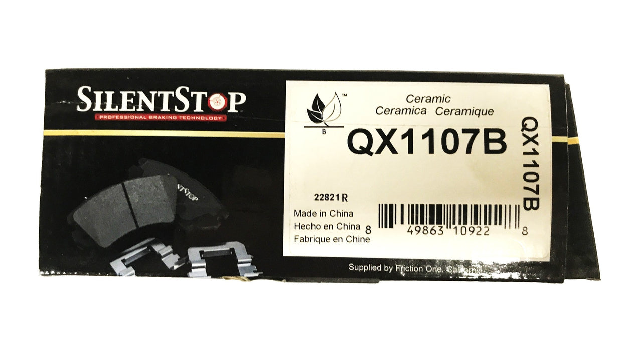Silent Stop Semi-Metallic Brake Pad Kit QX1107B NOS