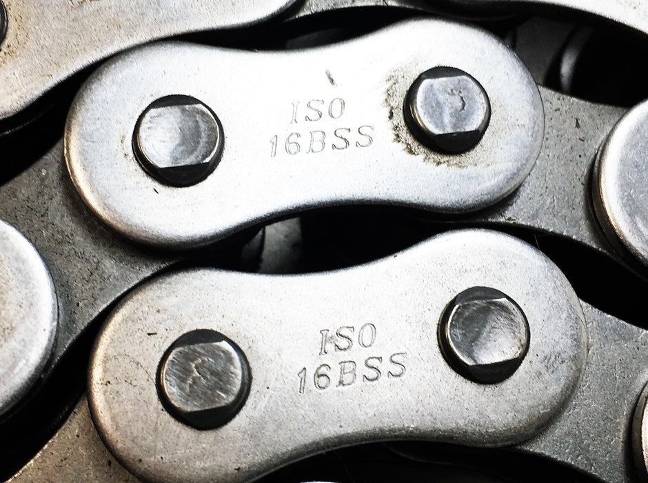 ISO 6 Foot Roller Chain 16BSS USED