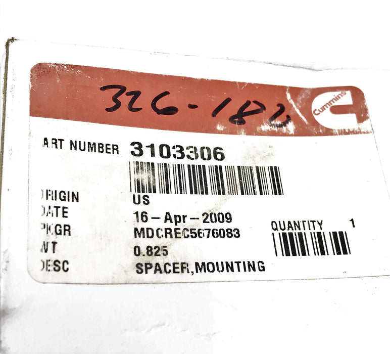 Cummins OEM Actuator Mounting Spacer 3103306 NOS