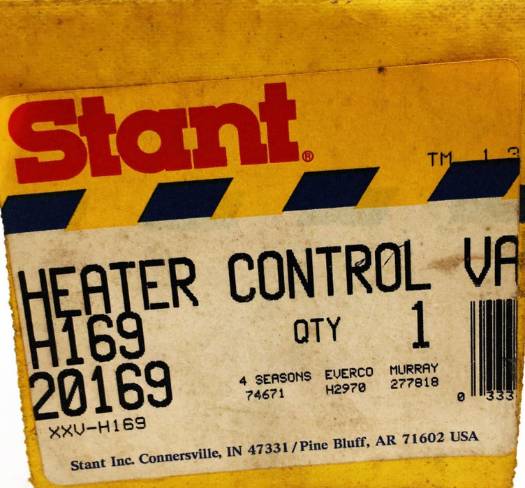 Stant Heater Control 20169 (H-169) NOS