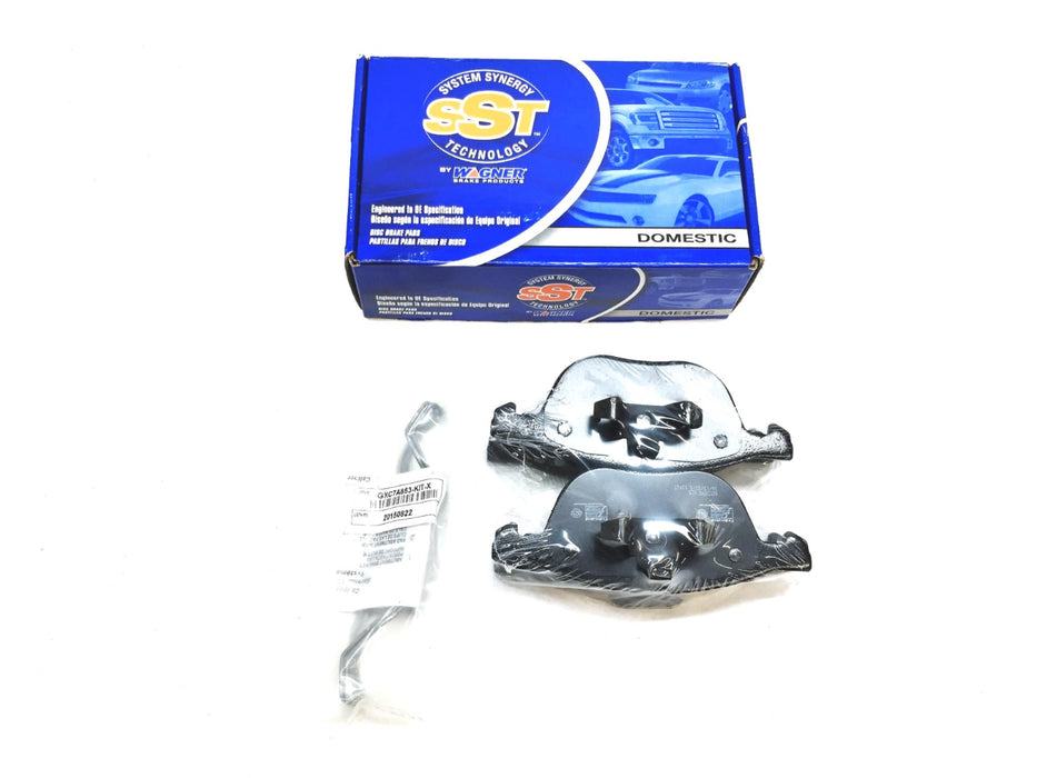 Wagner SST Domestic NAO Ceramic Disc Brake Pads D1044C NOS
