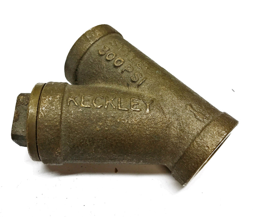 Keckley 7/8" Sweat Inlet Brass Y-Strainer