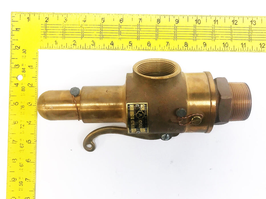 Jayco 1-1/2" Safety Relief Valve 150-15-1.50 NOS