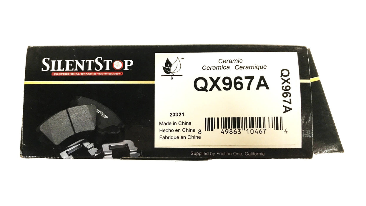 Silent Stop Semi-Metallic Brake Pad Kit QX967A NOS