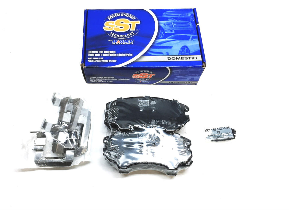 Wagner SST Domestic NAO Ceramic Disc Brake Pads D1404C NOS