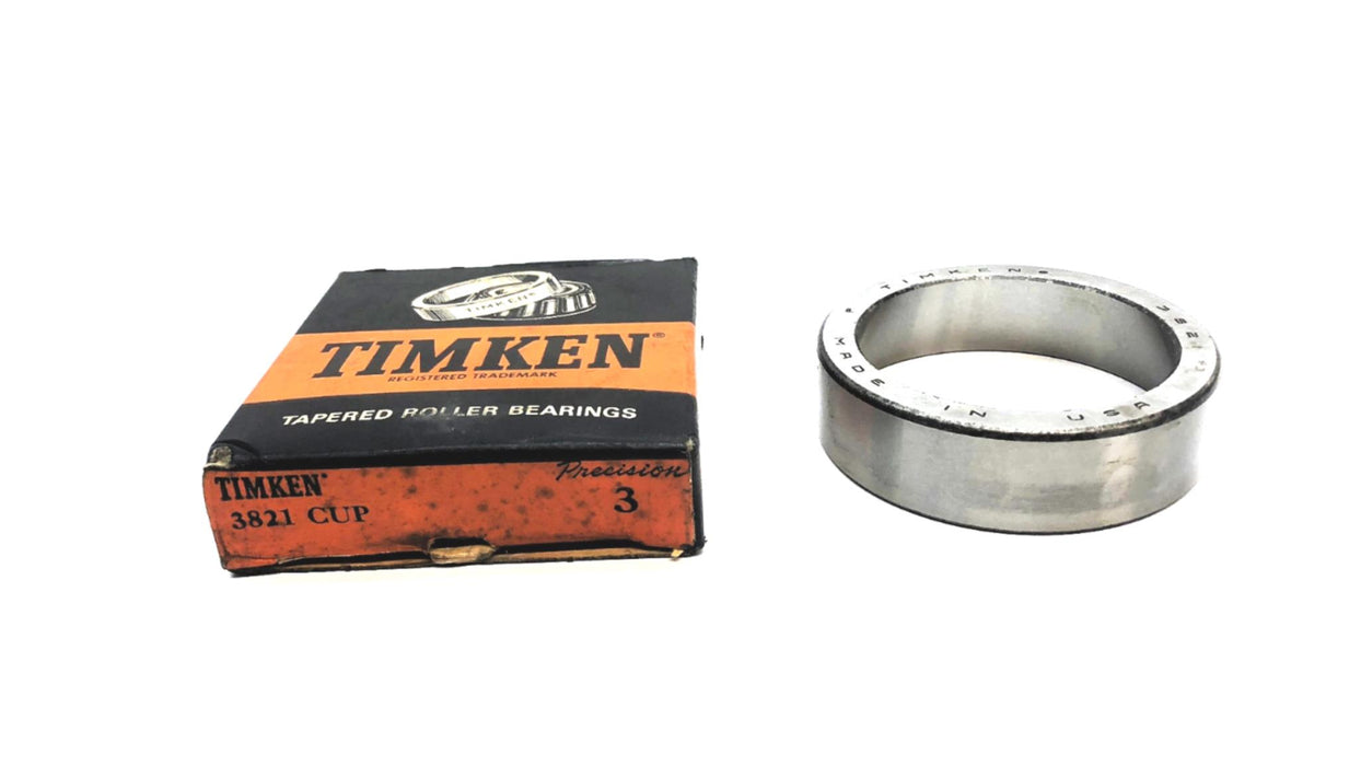 Timken Tapered Roller Bearing Cup 3821 NOS