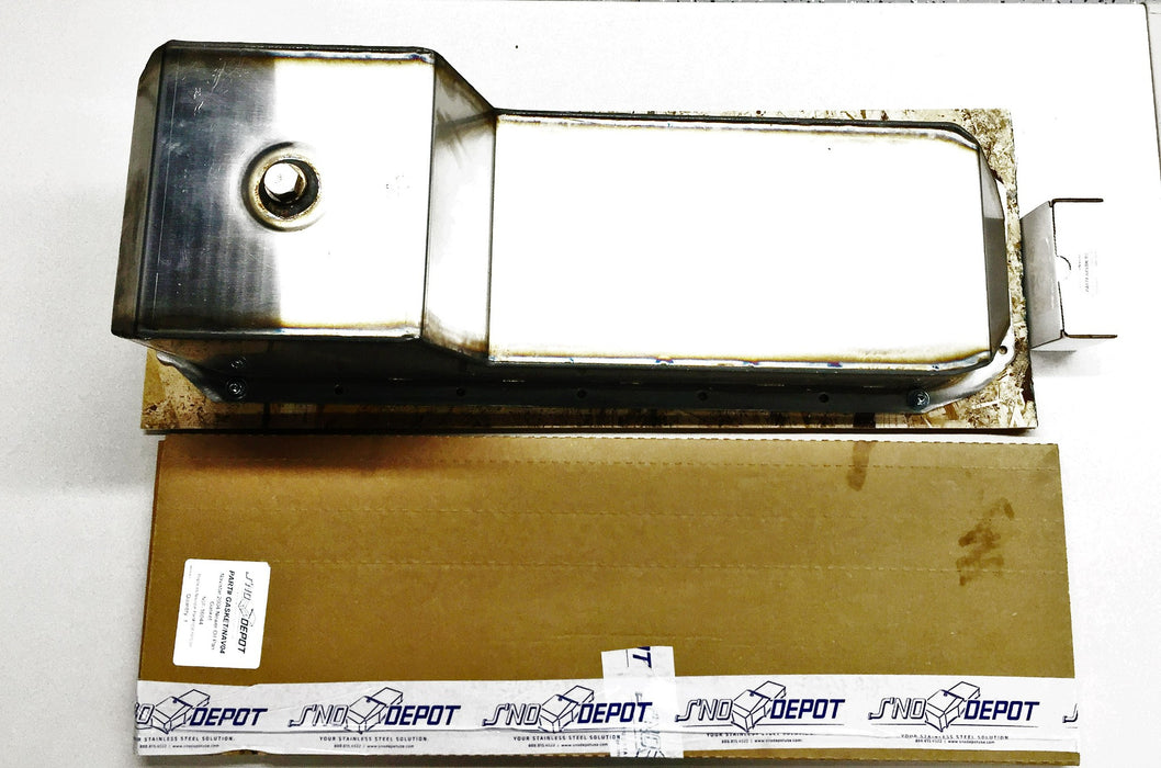 SnoDepot USA Stainless Steel Oil Pan NSF-1016/1017-REV2 NOS