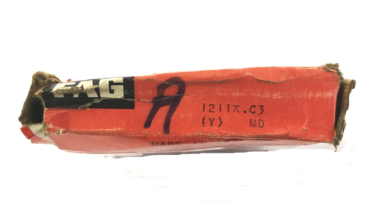 FAG Self-Aligning Ball Bearing 1211K NOS