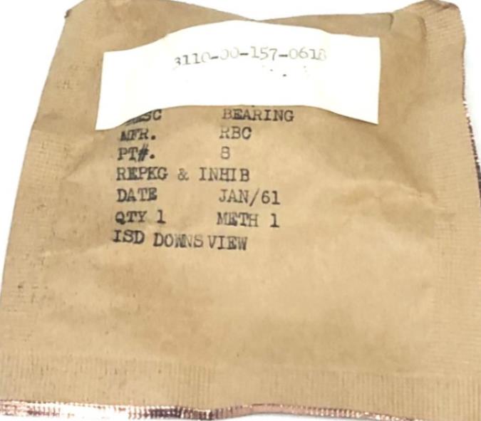RBC Wheel Bearing RBC-8 NOS
