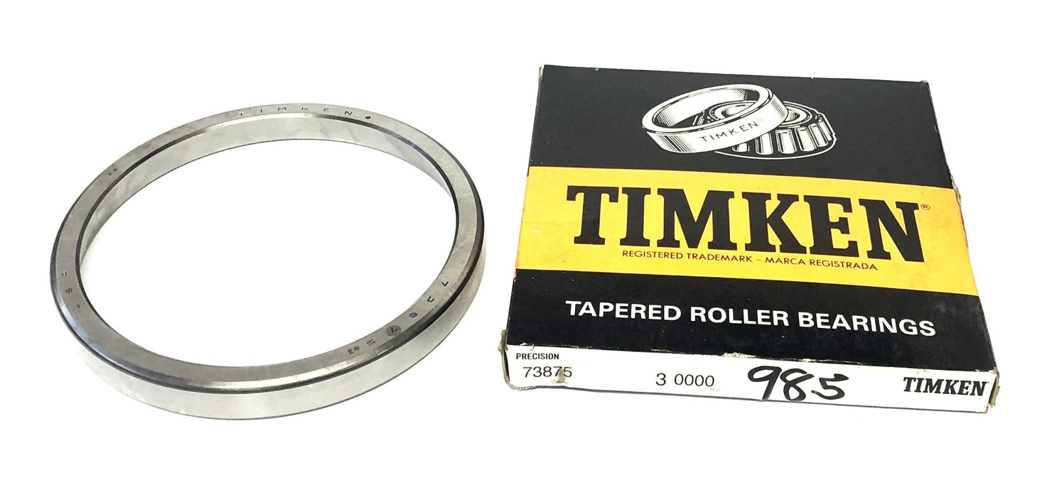 Timken Tapered Roller Bearing Cup 73875-3 NOS